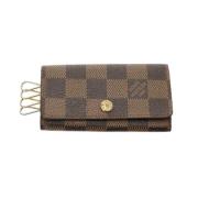 Louis Vuitton Vintage Pre-owned Canvas nyckelhllare Brown, Dam