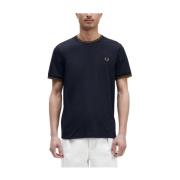 Fred Perry Klassisk Randig T-Shirt Blue, Herr