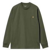 Carhartt Wip L/S Amerikansk långärmad T-shirt Green, Herr