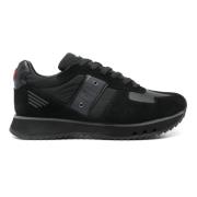 Blauer Tokyo Läder Sneakers för Män Black, Herr