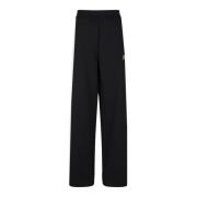 Palm Angels Monogram Track Pants med Sidestripe Black, Herr