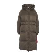 Afterlabel Grön Dunjacka Aw24 Green, Dam