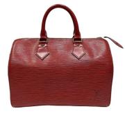 Louis Vuitton Vintage Pre-owned Laeder louis-vuitton-vskor Red, Dam