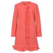 Valentino Vintage Pre-owned Ylle ytterklder Pink, Dam