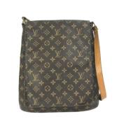 Louis Vuitton Vintage Pre-owned Canvas louis-vuitton-vskor Brown, Dam