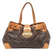 Louis Vuitton Vintage Pre-owned Canvas louis-vuitton-vskor Brown, Dam