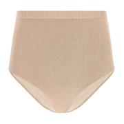 Laneus Lurex Culottes Beige, Dam