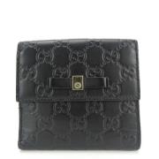 Gucci Vintage Pre-owned Laeder plnbcker Black, Dam