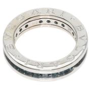 Bvlgari Vintage Pre-owned Vitt guld ringar Gray, Dam