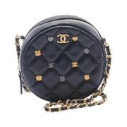 Chanel Vintage Pre-owned Laeder chanel-vskor Black, Dam