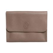 Trussardi Stilig Clutch med Magnetisk Knappstängning Brown, Herr