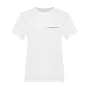 Victoria Beckham Vit T-shirt för kvinnor White, Dam