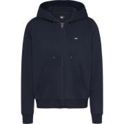 Tommy Jeans Blå Zip Hoodie Casual Style Sweater Blue, Dam