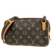 Louis Vuitton Vintage Pre-owned Canvas louis-vuitton-vskor Brown, Dam