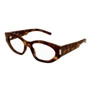 Saint Laurent Klassiska Svarta Solglasögon Brown, Unisex