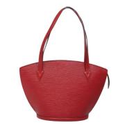 Louis Vuitton Vintage Pre-owned Laeder louis-vuitton-vskor Red, Dam