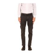 Mason's Slim Fit Cargo Byxor Chile Modell Black, Herr