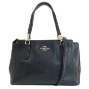 Coach Pre-owned Pre-owned Plast handvskor Black, Dam