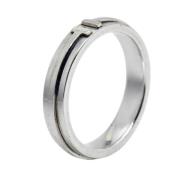 Tiffany & Co. Pre-owned Pre-owned Vitt guld ringar Gray, Dam