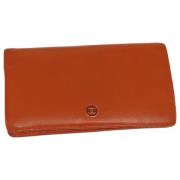 Chanel Vintage Pre-owned Laeder plnbcker Orange, Dam