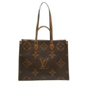 Louis Vuitton Vintage Pre-owned Canvas louis-vuitton-vskor Brown, Dam