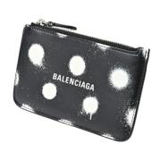 Balenciaga Vintage Pre-owned Laeder plnbcker Black, Dam