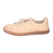 Moma Vintage Läder Herr Sneakers Beige, Herr