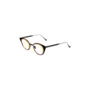 Thierry Lasry Svart Orange Metallglasögon Black, Dam