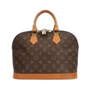 Louis Vuitton Vintage Pre-owned Tyg louis-vuitton-vskor Brown, Dam