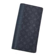 Louis Vuitton Vintage Pre-owned Laeder plnbcker Black, Herr