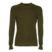 Gran Sasso Stiliga Sweaters för Män Green, Herr