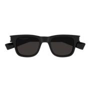 Saint Laurent Elegant Läder Axelväska Black, Unisex