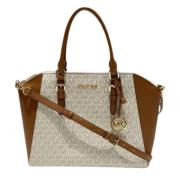 Michael Kors Pre-owned Pre-owned Tyg handvskor Brown, Dam