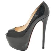 Christian Louboutin Pre-owned Pre-owned Laeder klackskor Black, Dam