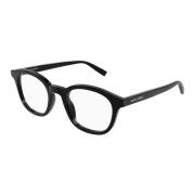 Saint Laurent Snygg Läder Axelväska Black, Unisex