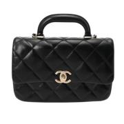 Chanel Vintage Pre-owned Laeder chanel-vskor Black, Dam