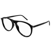 Saint Laurent Klassisk Svart Läder Axelväska Black, Unisex