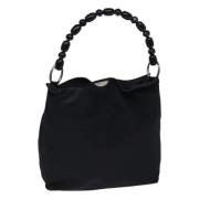 Dior Vintage Pre-owned Nylon handvskor Black, Dam