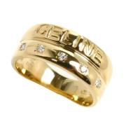 Celine Vintage Pre-owned Guld ringar Yellow, Dam