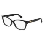 Gucci Stiliga Glasögonbågar Gg0634O Black, Unisex