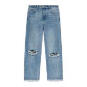 Michael Kors Jeans med vintage-effekt Blue, Dam