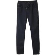 Dolce & Gabbana Stretch bomullsjeans med dragsko i midjan Blue, Herr