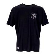 New Era MLB Bakre Kropp Tryck Oversize Tee Black, Herr