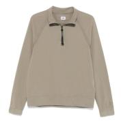 C.p. Company Dragkedja Sweatshirt Beige, Herr