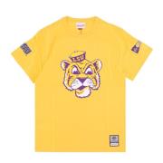 Mitchell & Ness LSU Tigers Basketball Team T-Shirt Yellow, Herr