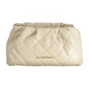 Valentino by Mario Valentino Beige Axelväska med Avtagbar Rem Beige, D...