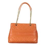 Valentino by Mario Valentino Orange Axelväska med Kedja Rem Orange, Da...