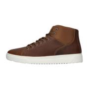 HUB Herr Högtoppsneakers Murrayfield 3.0 Brown, Herr