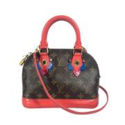 Louis Vuitton Vintage Pre-owned Tyg louis-vuitton-vskor Brown, Dam