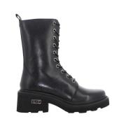 Cult Dam ankelboots med mellanhög klack Black, Dam